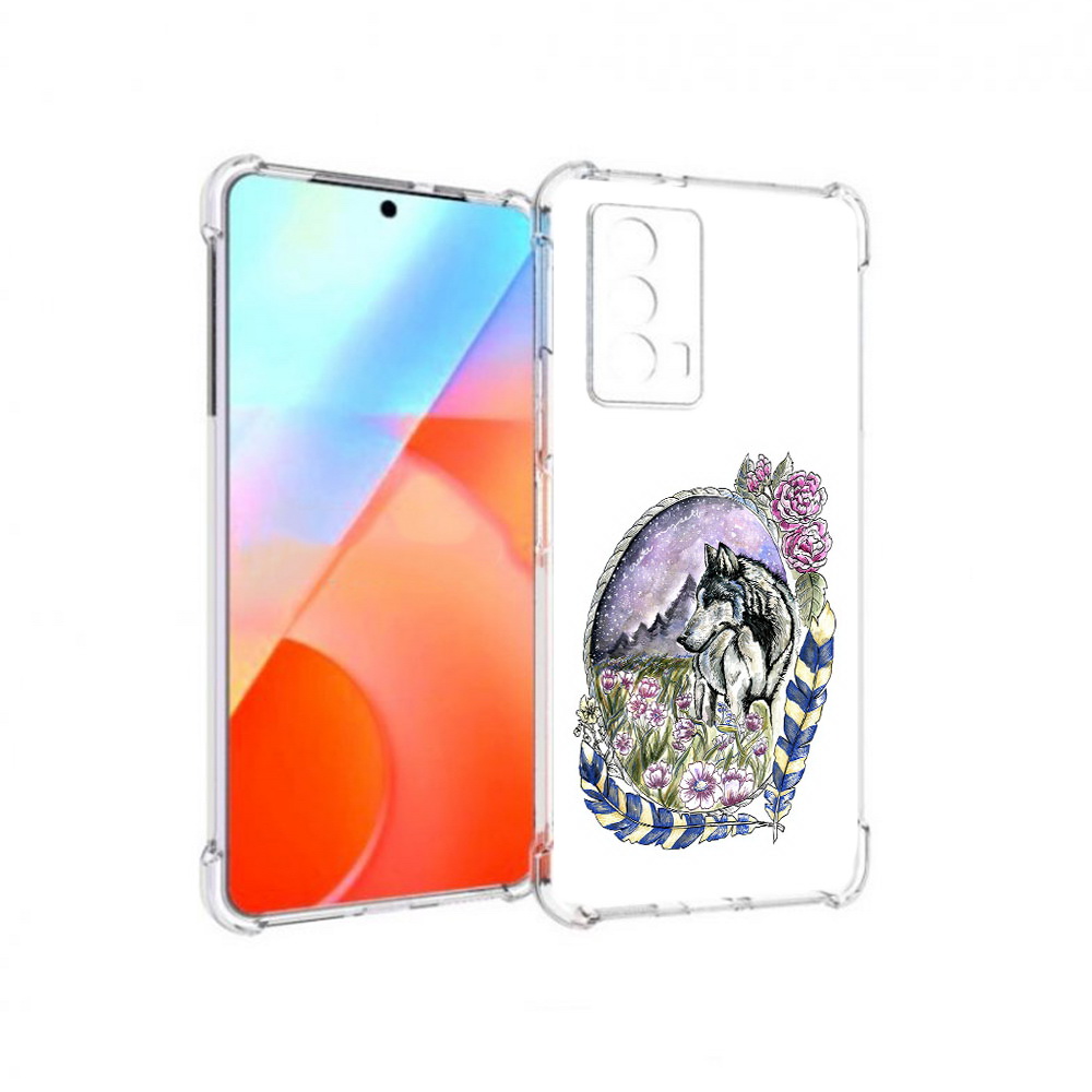 Чехол MyPads Tocco для Vivo iQOO Z5 нарисованный волк в цветах с перьями, Прозрачный, Tocco
Чехол MyPads Tocco для Vivo iQOO Z5 нарисованный волк в цветах с перьями, Прозрачный, Tocco
