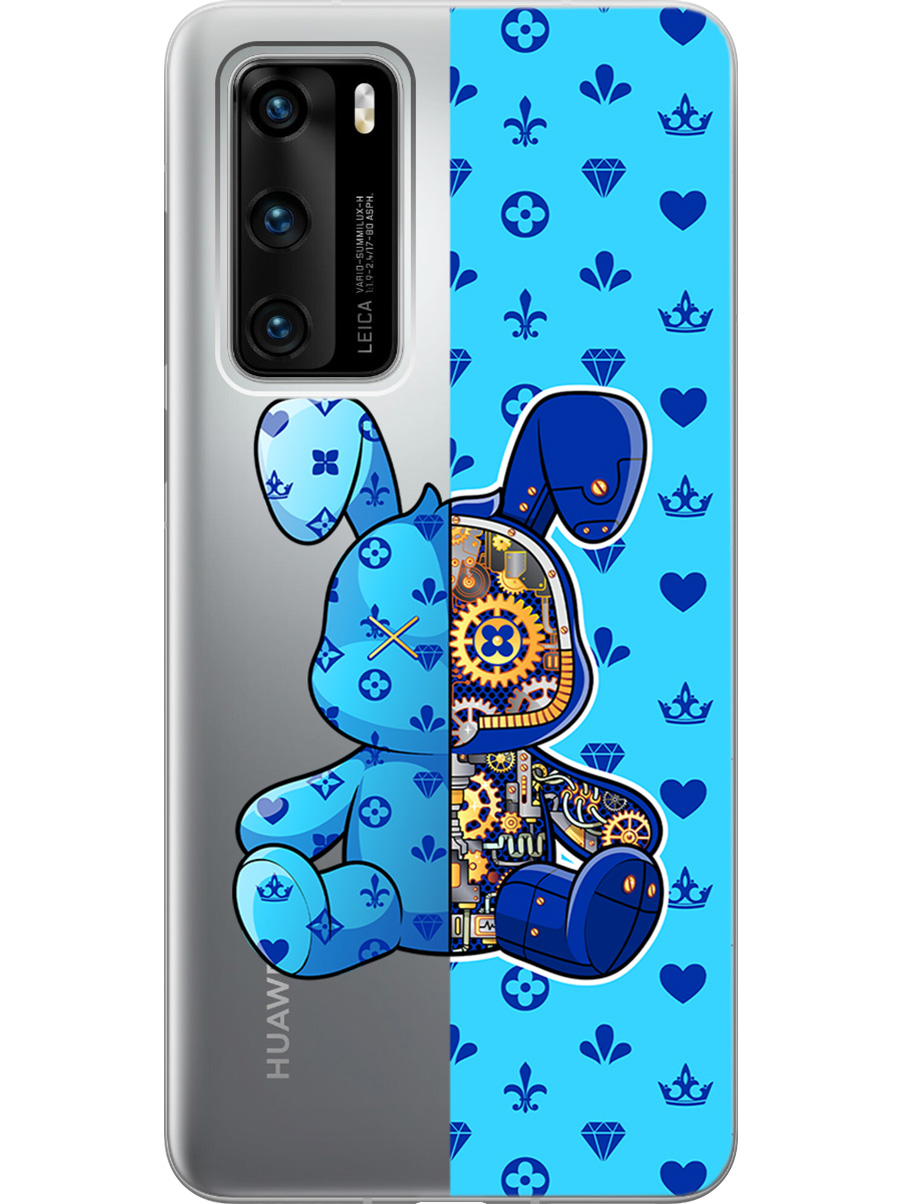 Силиконовый чехол на Huawei P40 с принтом "Голубой Кролик с механизмом", Прозрачный;голубой;синий, 722839371
Силиконовый чехол на Huawei P40 с принтом "Голубой Кролик с механизмом", Прозрачный;голубой;синий, 722839371