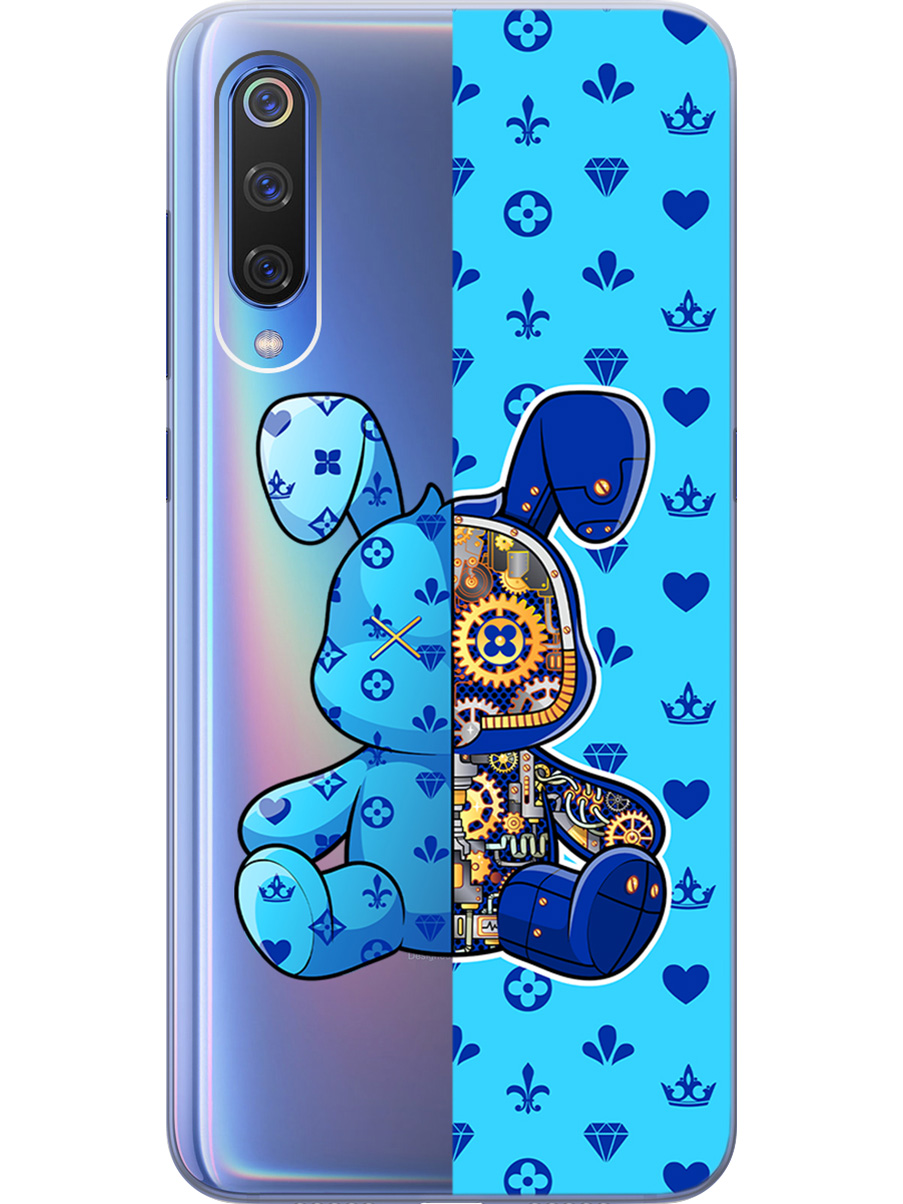 Силиконовый чехол на Xiaomi Mi 9 с принтом "Голубой Кролик с механизмом", Прозрачный;голубой;синий, 720668471
Силиконовый чехол на Xiaomi Mi 9 с принтом "Голубой Кролик с механизмом", Прозрачный;голубой;синий, 720668471