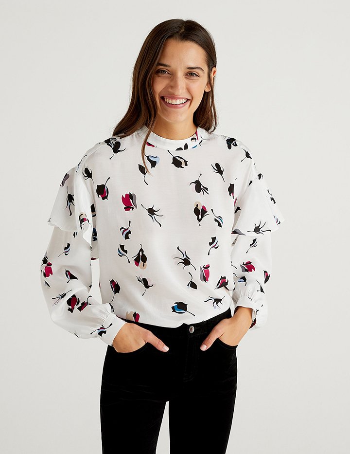 Блуза женская United Colors of Benetton 21A_5KQJ5QD83 разноцветная XL, 21A_5KQJ5QD83
Блуза женская United Colors of Benetton 21A_5KQJ5QD83 разноцветная XL, 21A_5KQJ5QD83