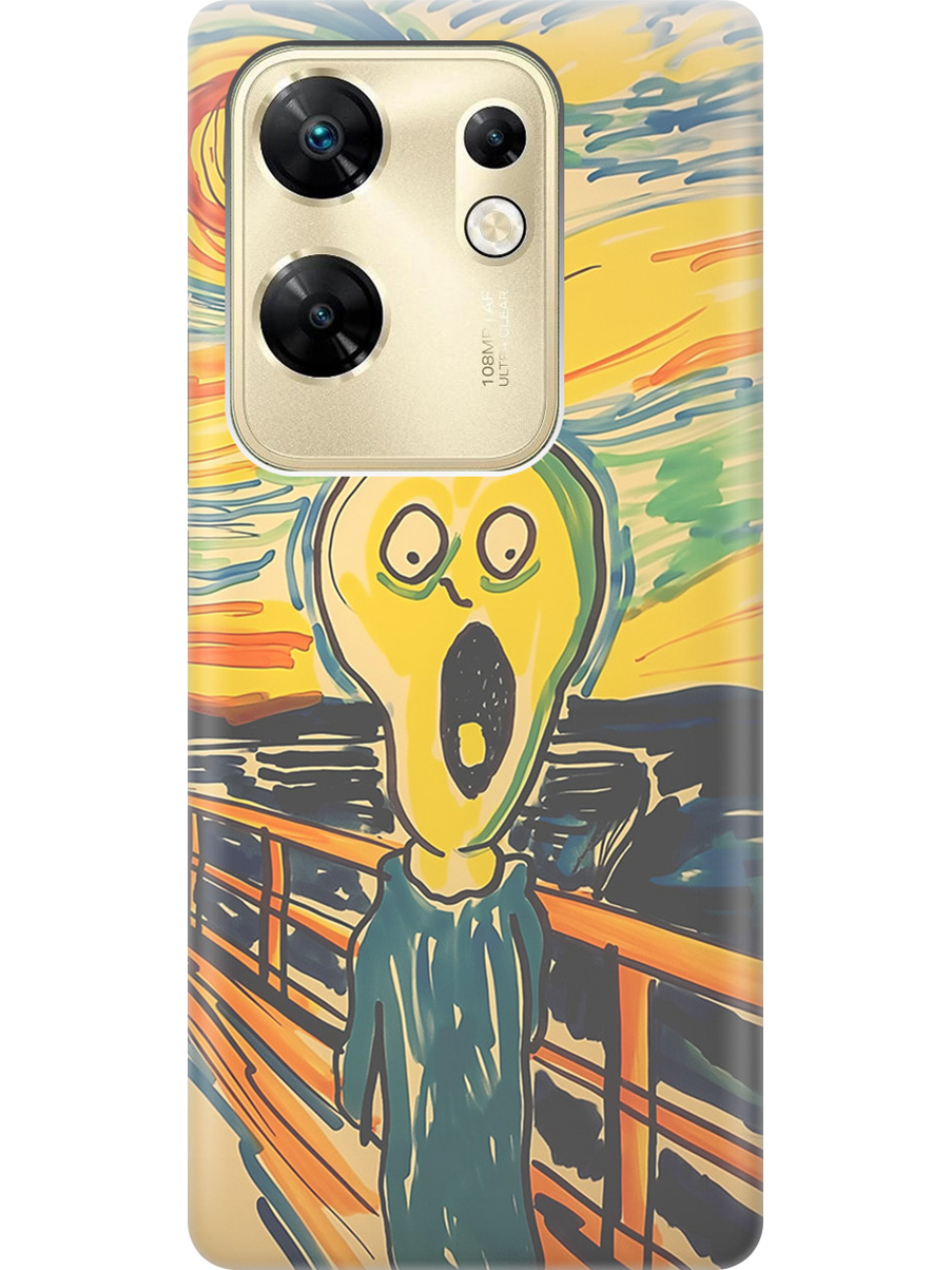 Силиконовый чехол на Infinix Zero 30 4G с принтом "Искаженный крик", Прозрачный;желтый;синий, 778687951
Силиконовый чехол на Infinix Zero 30 4G с принтом "Искаженный крик", Прозрачный;желтый;синий, 778687951