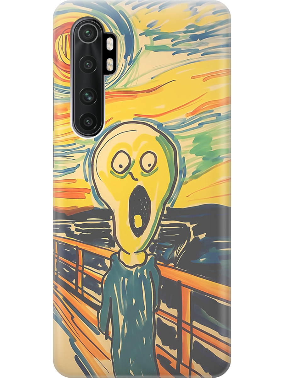 Силиконовый чехол на Xiaomi Mi Note 10 Lite с принтом "Искаженный крик", Прозрачный;желтый;синий, 723101251
Силиконовый чехол на Xiaomi Mi Note 10 Lite с принтом "Искаженный крик", Прозрачный;желтый;синий, 723101251