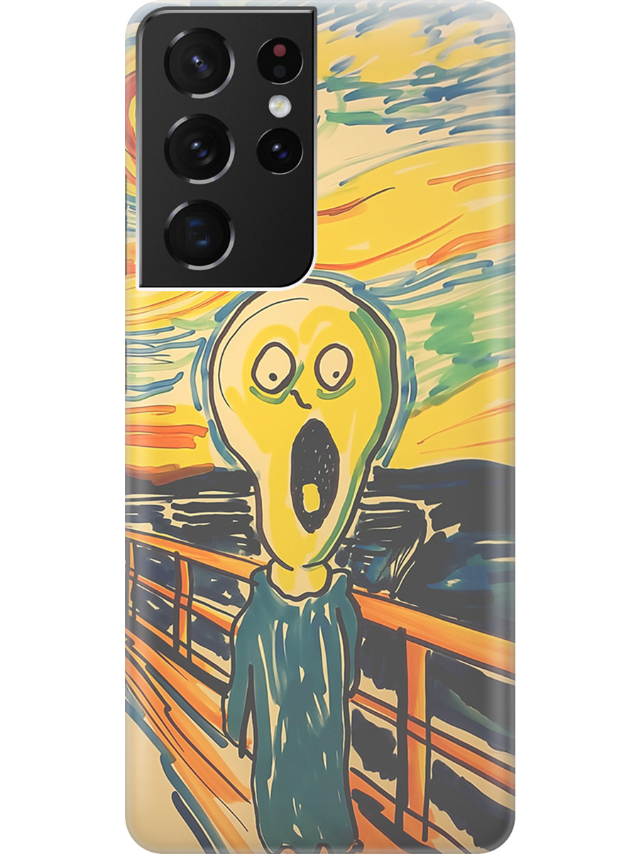 Силиконовый чехол на Samsung Galaxy S21 Ultra с принтом "Искаженный крик", Прозрачный;желтый;синий, 724127651
Силиконовый чехол на Samsung Galaxy S21 Ultra с принтом "Искаженный крик", Прозрачный;желтый;синий, 724127651