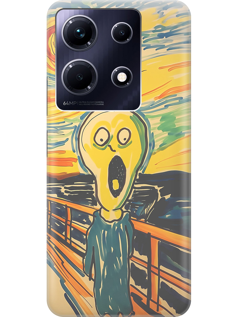 Силиконовый чехол на Infinix Note 30 с принтом "Искаженный крик", Прозрачный;желтый;синий, 773943751
Силиконовый чехол на Infinix Note 30 с принтом "Искаженный крик", Прозрачный;желтый;синий, 773943751
