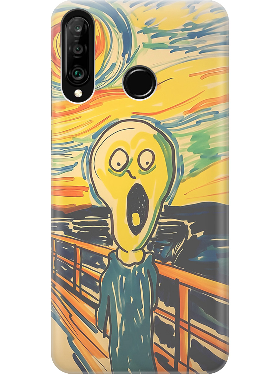 Силиконовый чехол на Honor 20 Lite/20s, Huawei P30 Lite с принтом "Искаженный крик", Прозрачный;желтый;синий, 720772051
Силиконовый чехол на Honor 20 Lite/20s, Huawei P30 Lite с принтом "Искаженный крик", Прозрачный;желтый;синий, 720772051