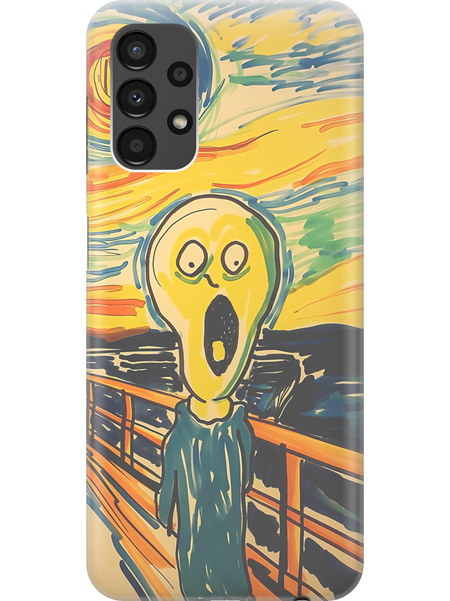 Силиконовый чехол на Samsung Galaxy A13 4G с принтом "Искаженный крик", Прозрачный;желтый;синий, 740132751
Силиконовый чехол на Samsung Galaxy A13 4G с принтом "Искаженный крик", Прозрачный;желтый;синий, 740132751