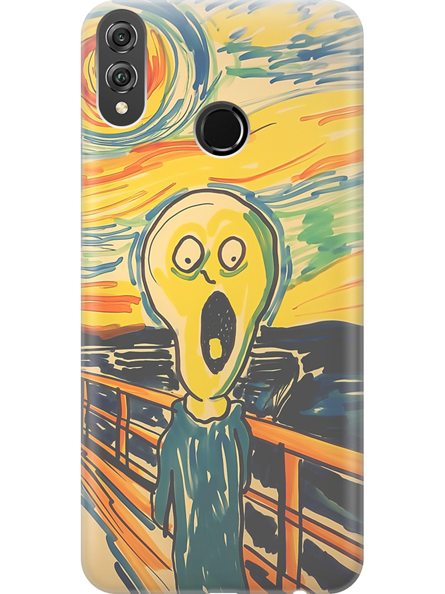 Силиконовый чехол на Honor 8X с принтом "Искаженный крик", Прозрачный;желтый;синий, 719355551
Силиконовый чехол на Honor 8X с принтом "Искаженный крик", Прозрачный;желтый;синий, 719355551