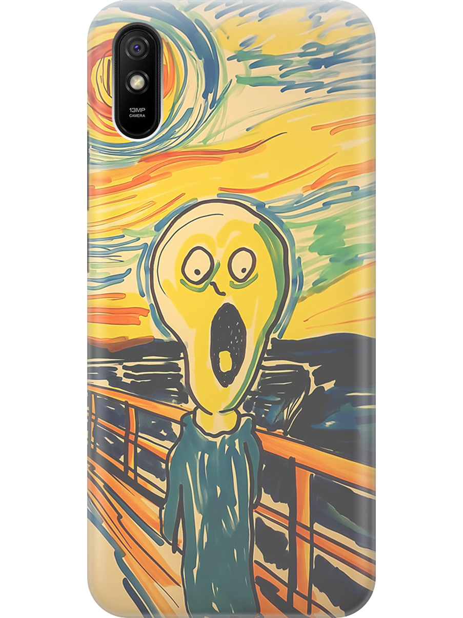 Силиконовый чехол на Xiaomi Redmi 9A с принтом "Искаженный крик", Прозрачный;желтый;синий, 723276951
Силиконовый чехол на Xiaomi Redmi 9A с принтом "Искаженный крик", Прозрачный;желтый;синий, 723276951