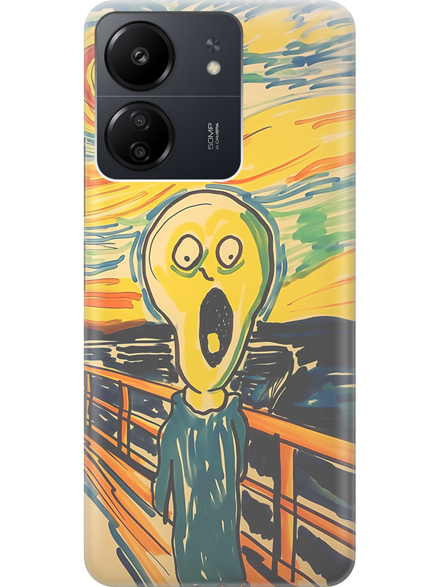 Силиконовый чехол на Xiaomi Redmi 13C, Poco C65 с принтом "Искаженный крик", Прозрачный;желтый;синий, 777767751
Силиконовый чехол на Xiaomi Redmi 13C, Poco C65 с принтом "Искаженный крик", Прозрачный;желтый;синий, 777767751