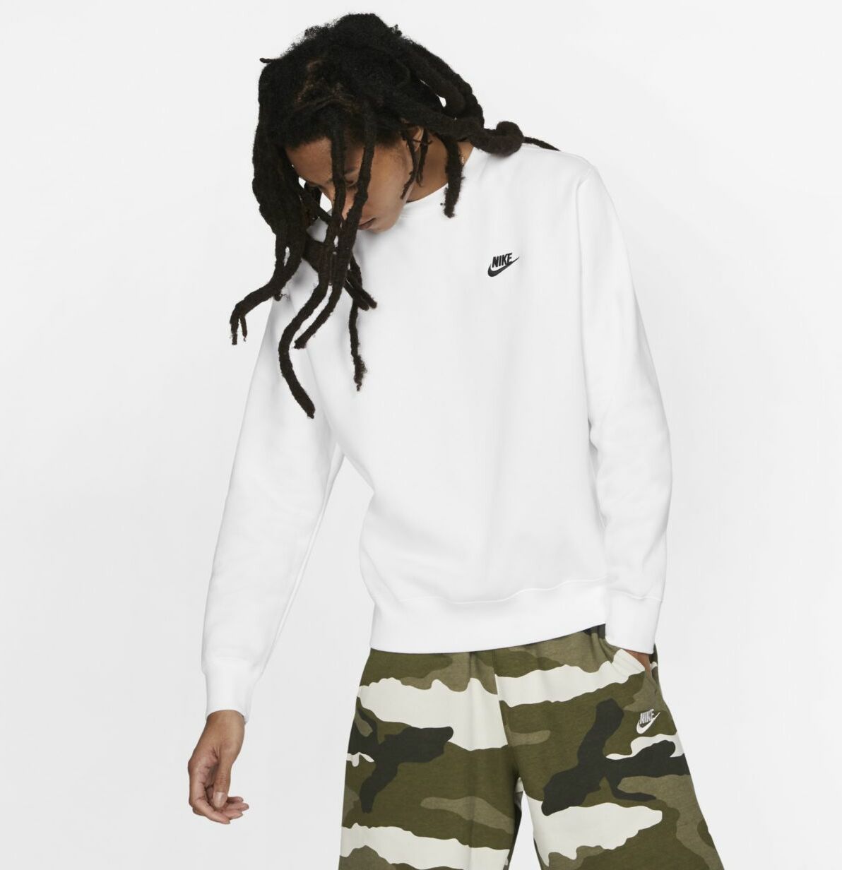 Свитшот мужской Nike Sportswear Club Fleece Crew BV2662-100 белый XL, Sportswear Club Fleece Crew
Свитшот мужской Nike Sportswear Club Fleece Crew BV2662-100 белый XL, Sportswear Club Fleece Crew