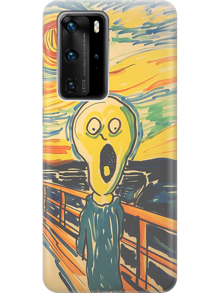 Силиконовый чехол на Huawei P40 Pro с принтом "Искаженный крик", Прозрачный;желтый;синий, 722839251
Силиконовый чехол на Huawei P40 Pro с принтом "Искаженный крик", Прозрачный;желтый;синий, 722839251
