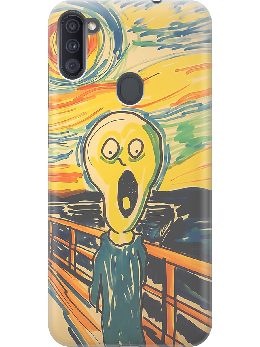 Силиконовый чехол на Samsung Galaxy A11/M11 с принтом "Искаженный крик", Прозрачный;желтый;синий, 722820851
Силиконовый чехол на Samsung Galaxy A11/M11 с принтом "Искаженный крик", Прозрачный;желтый;синий, 722820851