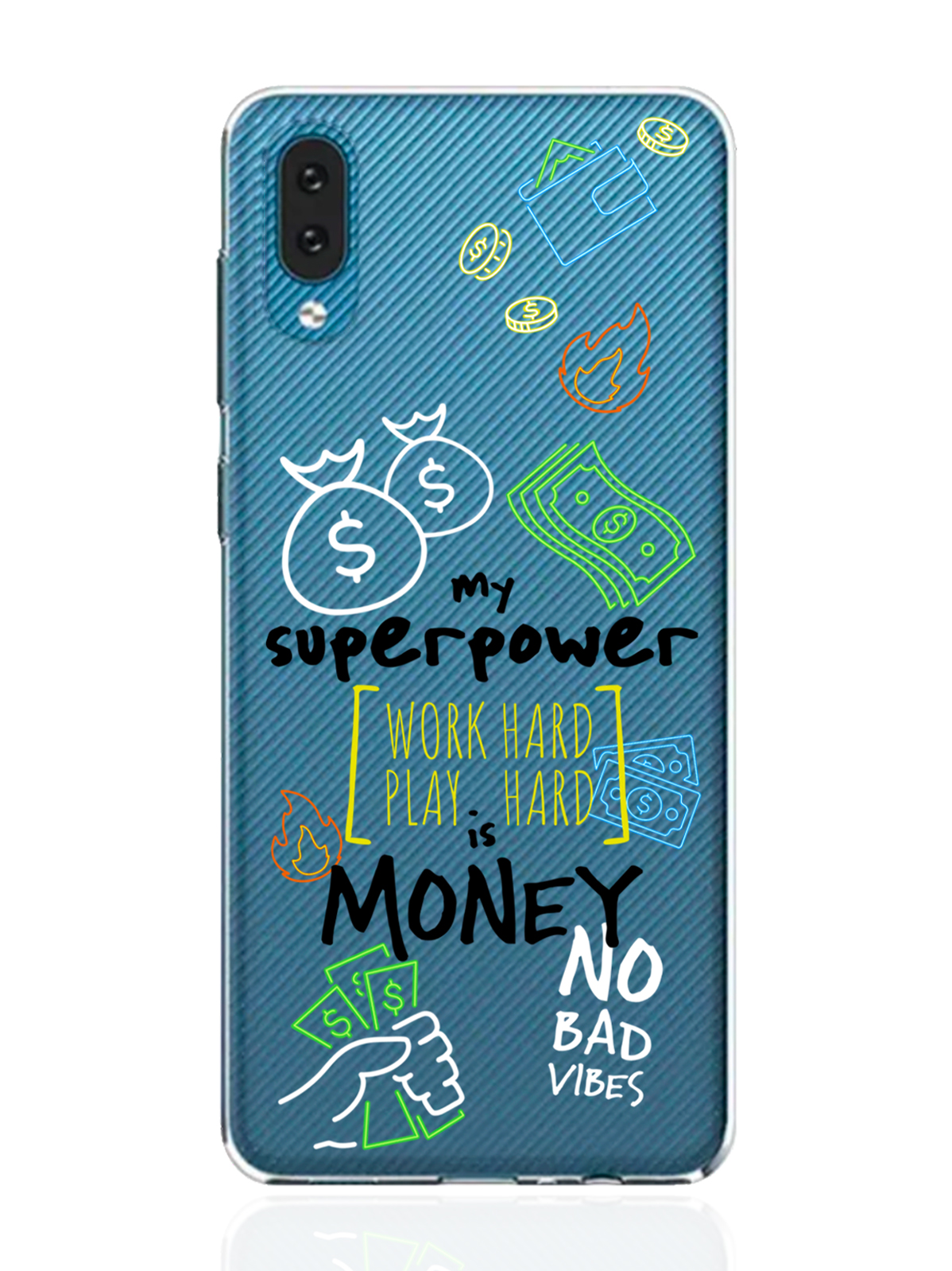 Чехол MustHaveCase для Samsung Galaxy A02 My Superpower is Money прозрачный, Разноцветный, Samsung Galaxy A02 My Superpower is Money
Чехол MustHaveCase для Samsung Galaxy A02 My Superpower is Money прозрачный, Разноцветный, Samsung Galaxy A02 My Superpower is Money