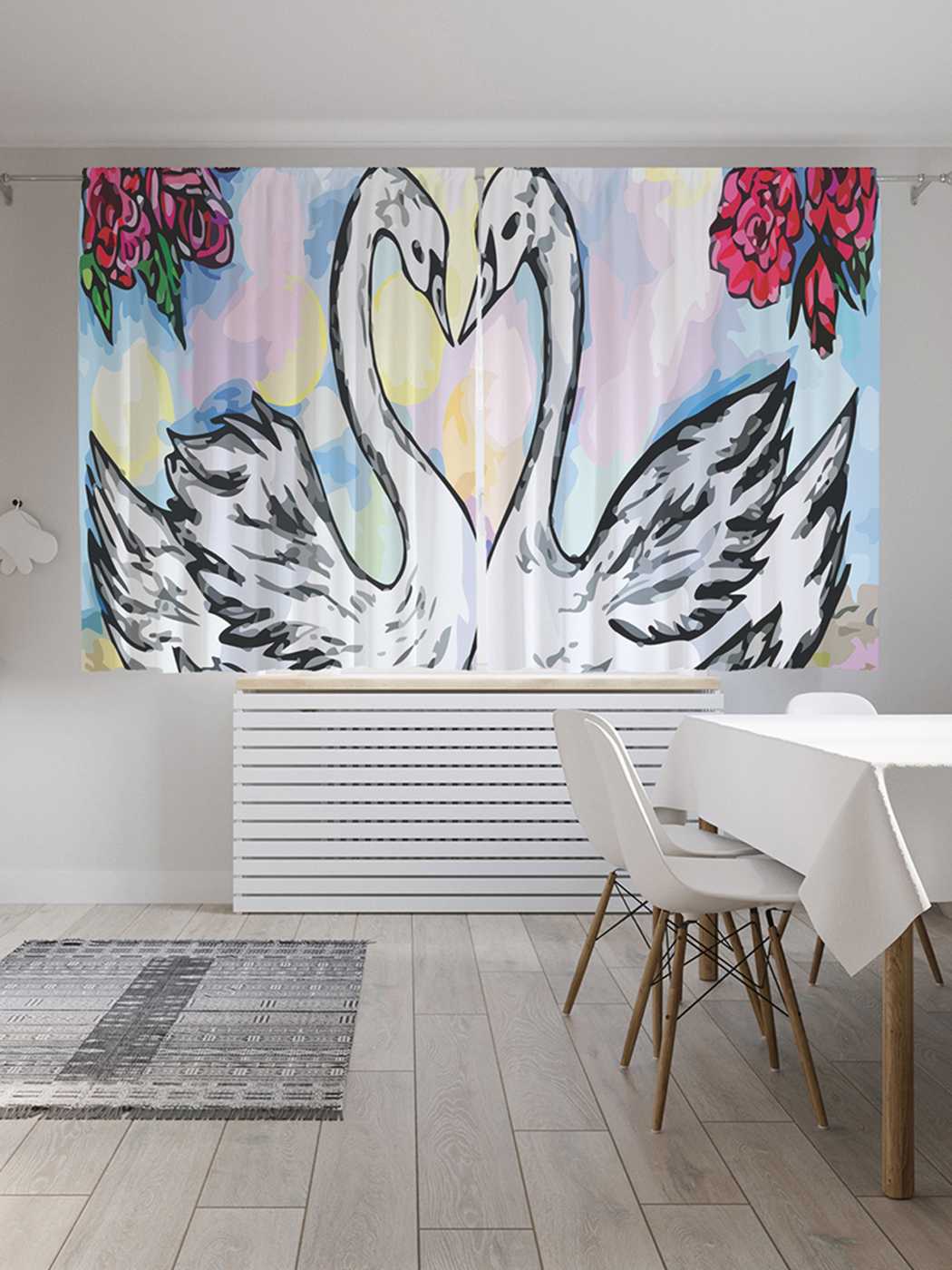 Классические шторы JoyArty "Лебединая пара", серия Oxford DeLux, 2 полотна 145x180 см, Лебединая пара
Классические шторы JoyArty "Лебединая пара", серия Oxford DeLux, 2 полотна 145x180 см, Лебединая пара