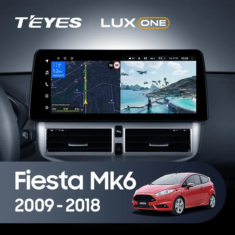 Штатная магнитола Teyes LUX ONE 4/32 Ford Fiesta Mk 6 (2009-2018) Тип-А, Lux One
Штатная магнитола Teyes LUX ONE 4/32 Ford Fiesta Mk 6 (2009-2018) Тип-А, Lux One