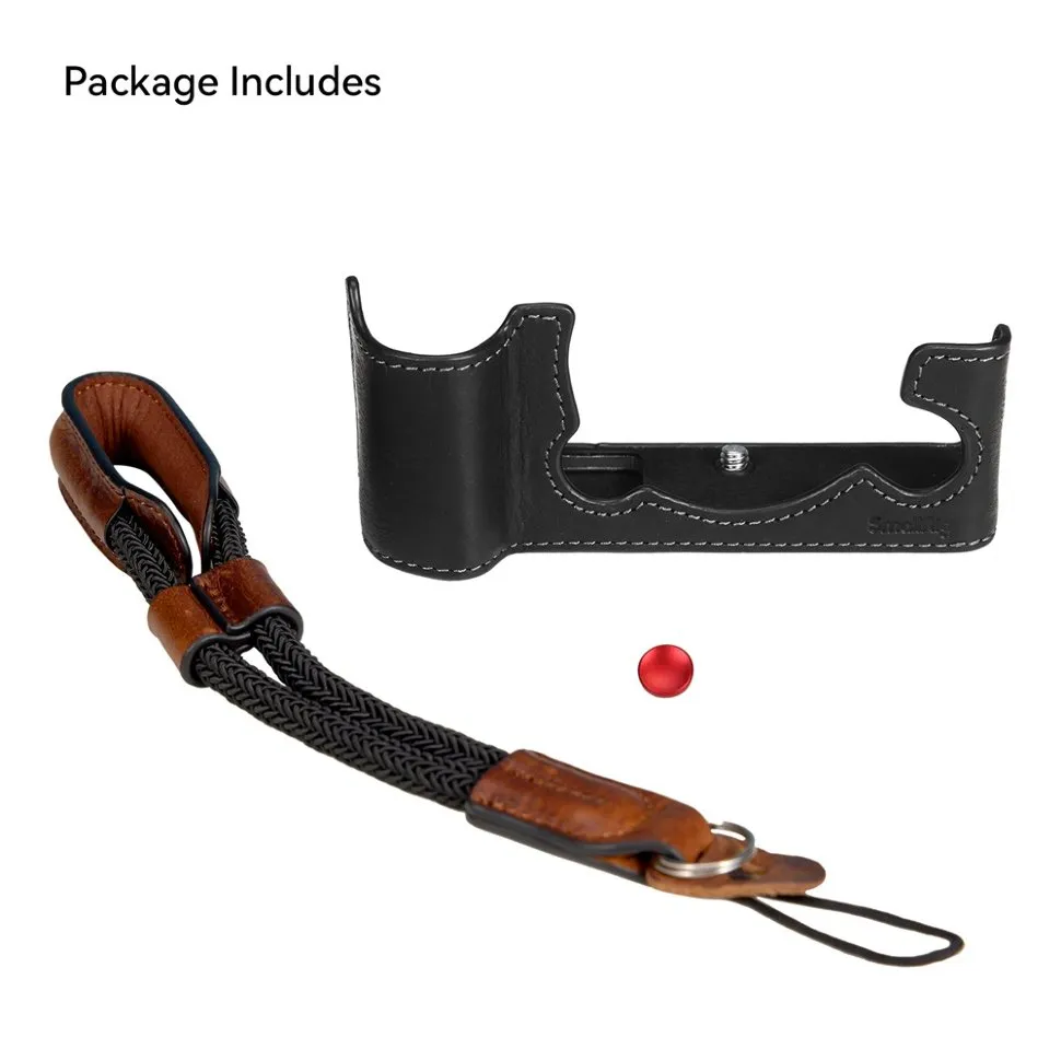 Чехол для фотоаппарата унисекс SmallRig 3927 Wrist Strap Kit черный, Коричневый;черный, 3927 Wrist Strap Kit
Чехол для фотоаппарата унисекс SmallRig 3927 Wrist Strap Kit черный, Коричневый;черный, 3927 Wrist Strap Kit