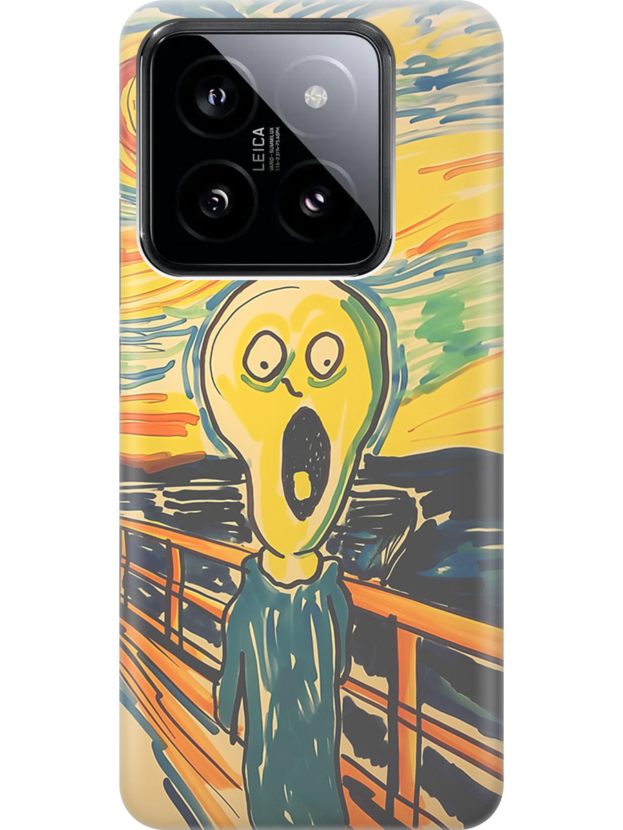 Силиконовый чехол на Xiaomi 14 Pro с принтом "Искаженный крик", Прозрачный;желтый;синий, 777771051
Силиконовый чехол на Xiaomi 14 Pro с принтом "Искаженный крик", Прозрачный;желтый;синий, 777771051