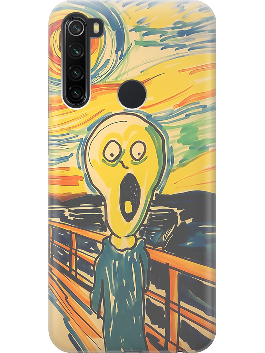 Силиконовый чехол на Xiaomi Redmi Note 8T с принтом "Искаженный крик", Прозрачный;желтый;синий, 722349051
Силиконовый чехол на Xiaomi Redmi Note 8T с принтом "Искаженный крик", Прозрачный;желтый;синий, 722349051