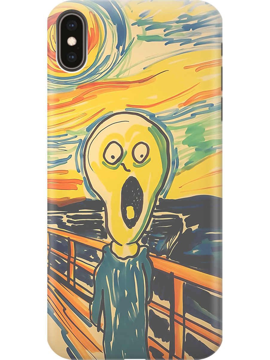 Силиконовый чехол на Apple iPhone XS Max с принтом "Искаженный крик", Прозрачный;желтый;синий, 719086251
Силиконовый чехол на Apple iPhone XS Max с принтом "Искаженный крик", Прозрачный;желтый;синий, 719086251