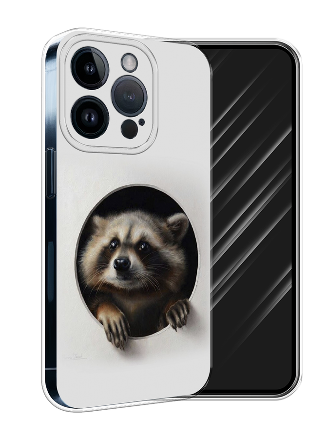 Чехол Awog на Apple iPhone 15 Pro "Любопытный енот", Коричневый;черный;белый, 15750-1
Чехол Awog на Apple iPhone 15 Pro "Любопытный енот", Коричневый;черный;белый, 15750-1