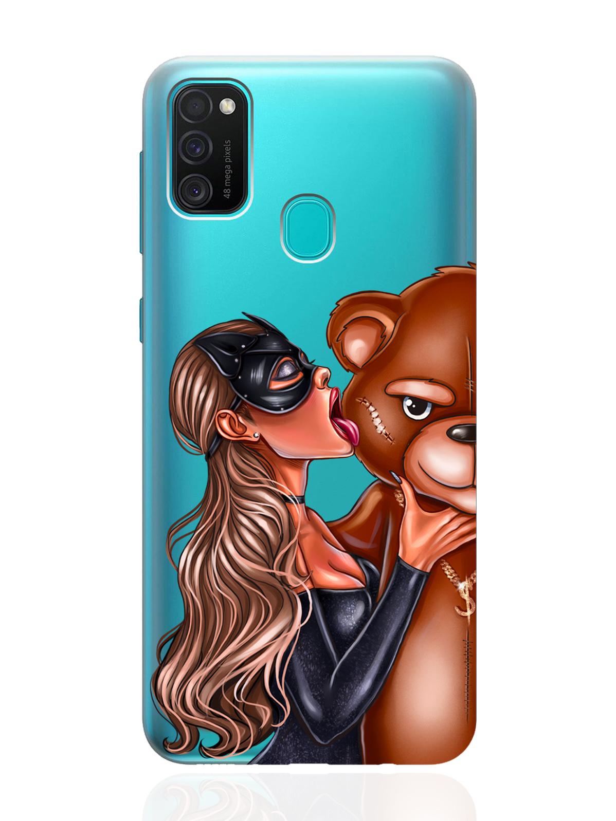 Чехол MustHaveCase для Samsung Galaxy M21 Кошечка русая и мишка прозрачный, Прозрачный;черный;коричневый, Samsung Galaxy M21 Кошечка русая и мишка для Самсунг Галакси М21
Чехол MustHaveCase для Samsung Galaxy M21 Кошечка русая и мишка прозрачный, Прозрачный;черный;коричневый, Samsung Galaxy M21 Кошечка русая и мишка для Самсунг Галакси М21