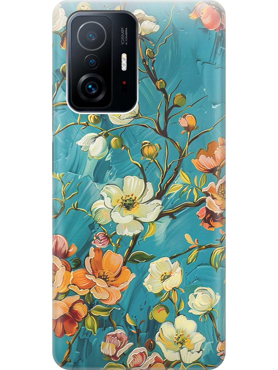 Силиконовый чехол на Xiaomi 11T/11T Pro с принтом "Винтажные цветочки", Прозрачный;белый;голубой, 732395223
Силиконовый чехол на Xiaomi 11T/11T Pro с принтом "Винтажные цветочки", Прозрачный;белый;голубой, 732395223