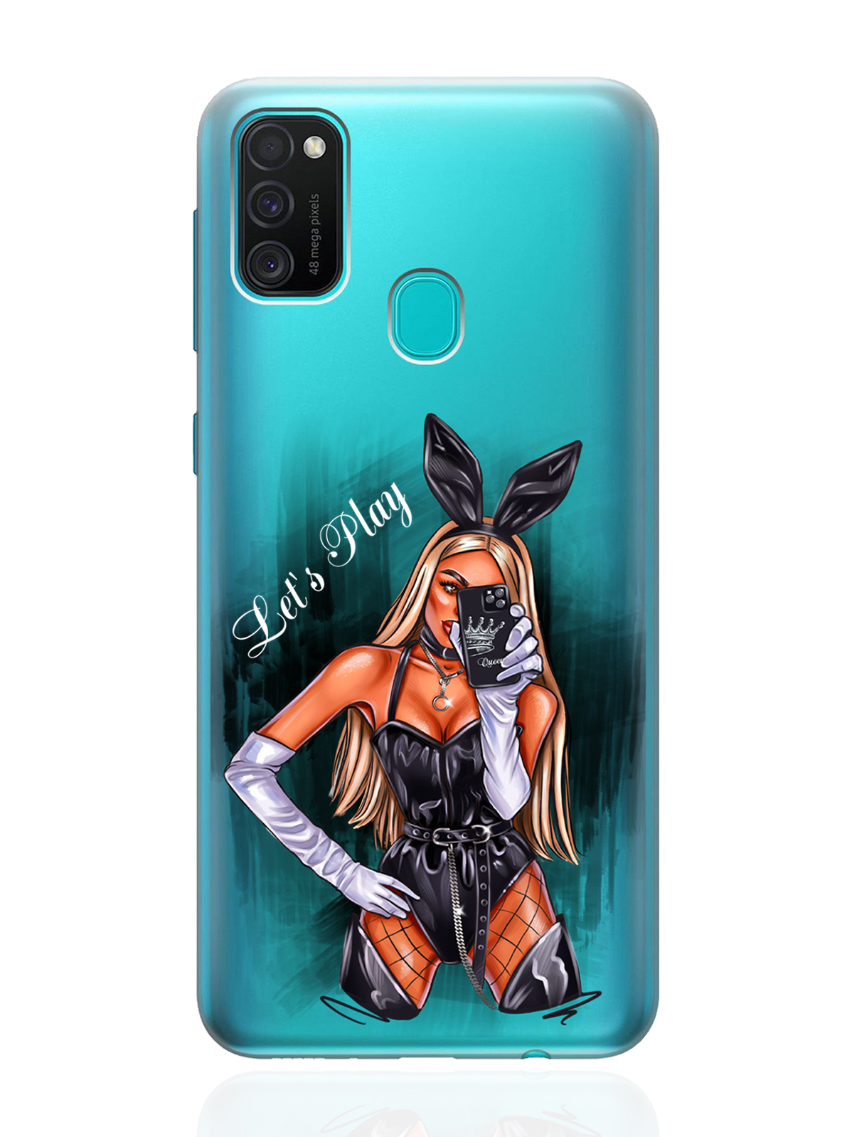 Чехол MustHaveCase для Samsung Galaxy M21 Игривая зайка Let's Play прозрачный, Прозрачный;черный, Samsung Galaxy M21 Игривая зайка Let's Play для Самсунг Галакси М21
Чехол MustHaveCase для Samsung Galaxy M21 Игривая зайка Let's Play прозрачный, Прозрачный;черный, Samsung Galaxy M21 Игривая зайка Let's Play для Самсунг Галакси М21