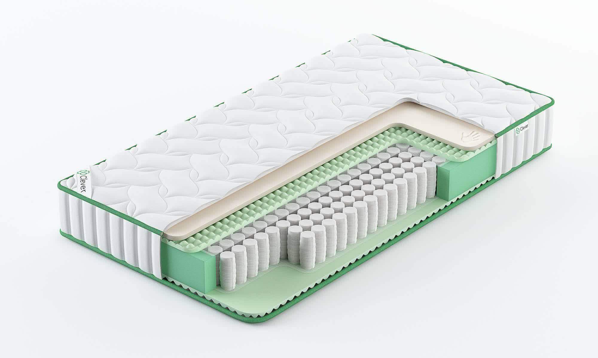 Матрас Clever Effect 95x180, Белый, CLEVER EFFECT
Матрас Clever Effect 95x180, Белый, CLEVER EFFECT