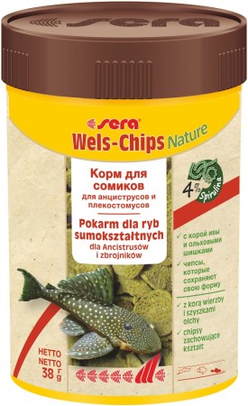 Корм для лорикариевых сомиков Sera Wels Chips, чипсы, 100 мл, корм для аквариумных рыбок Wels Chips, 100мл
Корм для лорикариевых сомиков Sera Wels Chips, чипсы, 100 мл, корм для аквариумных рыбок Wels Chips, 100мл