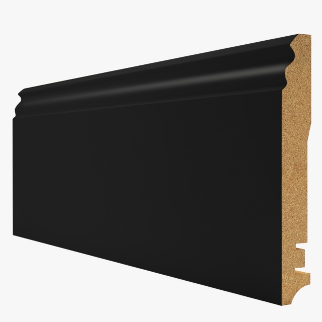 Плинтус Hannahholz KW100303Black 2400х16х100 мм черный мдф напольный деревянный, Плинтус напольный
Плинтус Hannahholz KW100303Black 2400х16х100 мм черный мдф напольный деревянный, Плинтус напольный