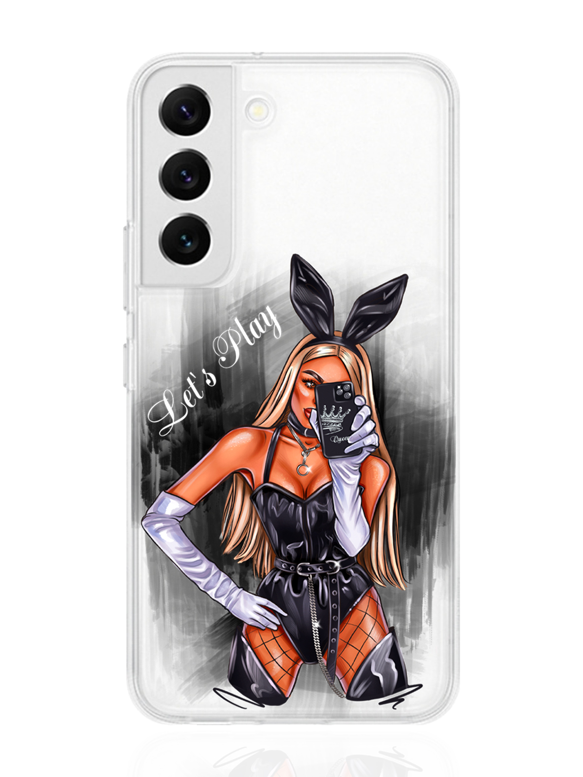 Чехол MustHaveCase для Samsung Galaxy S22 Игривая зайка Let's Play прозрачный, Прозрачный;черный, Samsung Galaxy S22 Игривая зайка Let's Play
Чехол MustHaveCase для Samsung Galaxy S22 Игривая зайка Let's Play прозрачный, Прозрачный;черный, Samsung Galaxy S22 Игривая зайка Let's Play