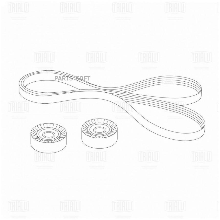 TRIALLI GD737 Ремкомплект привода для а/м VW Polo Sedan (RUS) (10-) 1.4i/1.6i AC (1рем. 6P
TRIALLI GD737 Ремкомплект привода для а/м VW Polo Sedan (RUS) (10-) 1.4i/1.6i AC (1рем. 6P