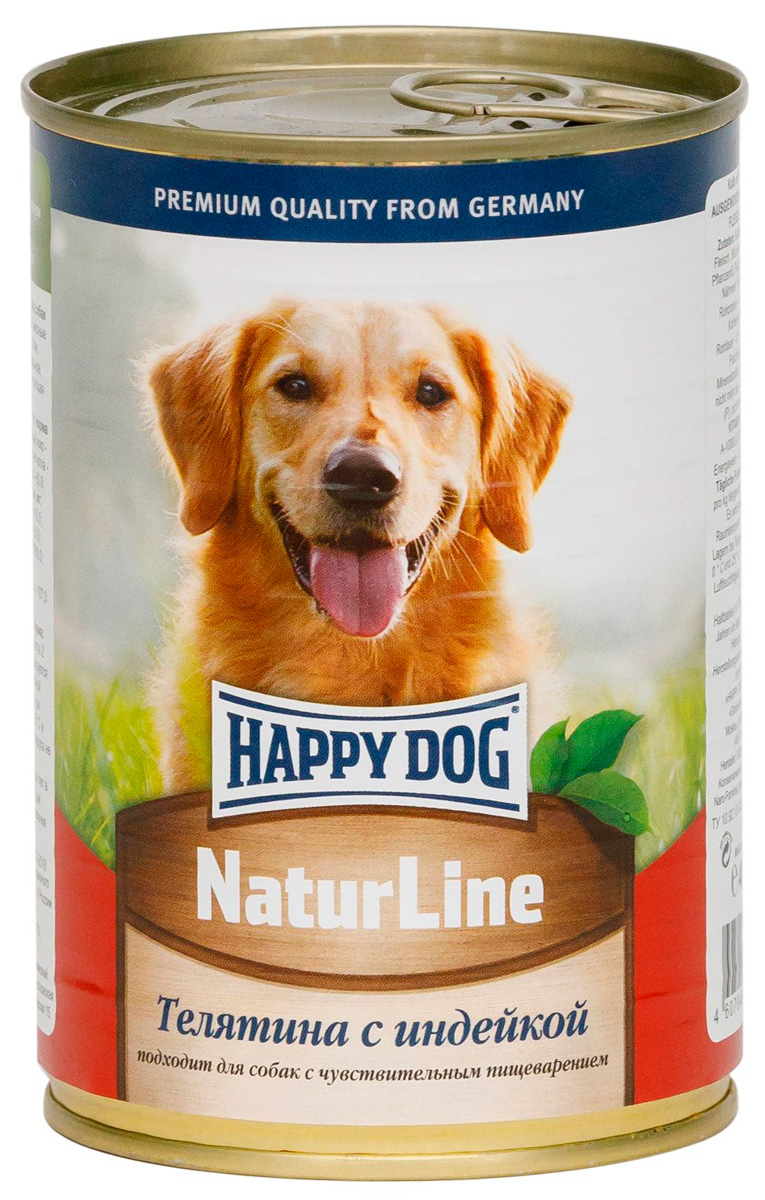 Консервы для собак Happy Dog NaturLine, с телятиной и индейкой, 20шт по 400г, NaturLine
Консервы для собак Happy Dog NaturLine, с телятиной и индейкой, 20шт по 400г, NaturLine