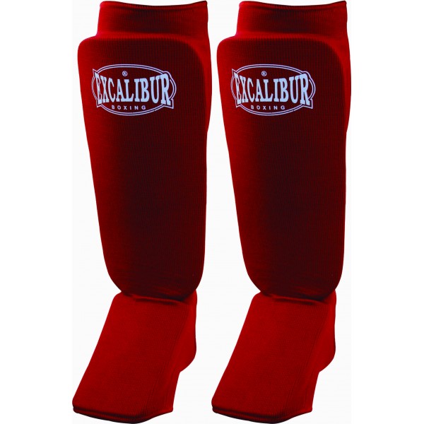 фото Защита голени и стопы excalibur 1104, красная, xl