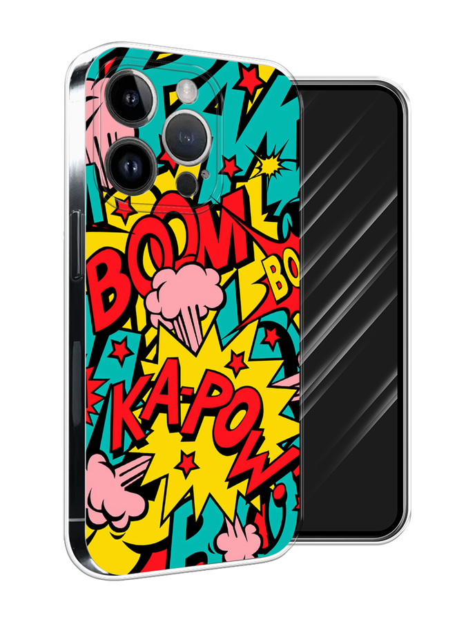 Чехол Awog на Apple iPhone 15 Pro Max "Постер pop art", Бирюзовый;желтый;красный, 15850-1
Чехол Awog на Apple iPhone 15 Pro Max "Постер pop art", Бирюзовый;желтый;красный, 15850-1