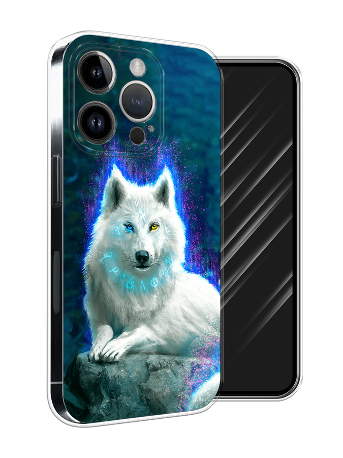 Чехол Awog на Apple iPhone 15 Pro Max "Белоснежный волк", Белый;зеленый;фиолетовый, 15850-1
Чехол Awog на Apple iPhone 15 Pro Max "Белоснежный волк", Белый;зеленый;фиолетовый, 15850-1