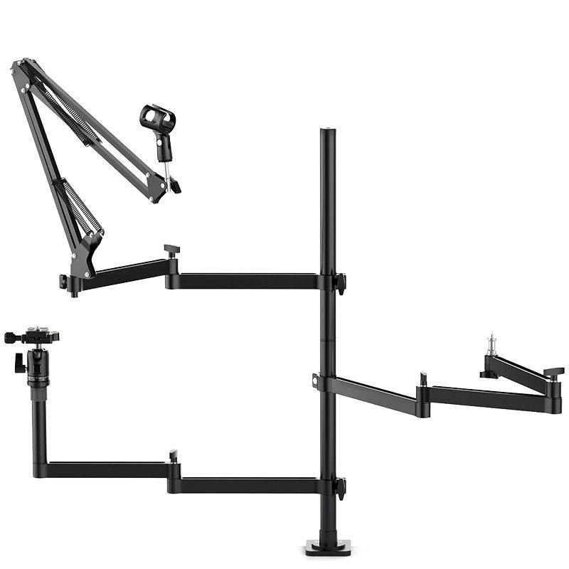 Стойка Ulanzi UURig Universal Desktop Livestream Stand (24336), Черный, UURig Universal Desktop Livestream Stand
Стойка Ulanzi UURig Universal Desktop Livestream Stand (24336), Черный, UURig Universal Desktop Livestream Stand