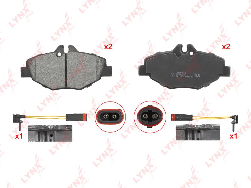 Колодки тормозные передние дисковые Mercedes E-Class/E-Class T-Model 02>09 Lynx BD5323
Колодки тормозные передние дисковые Mercedes E-Class/E-Class T-Model 02>09 Lynx BD5323