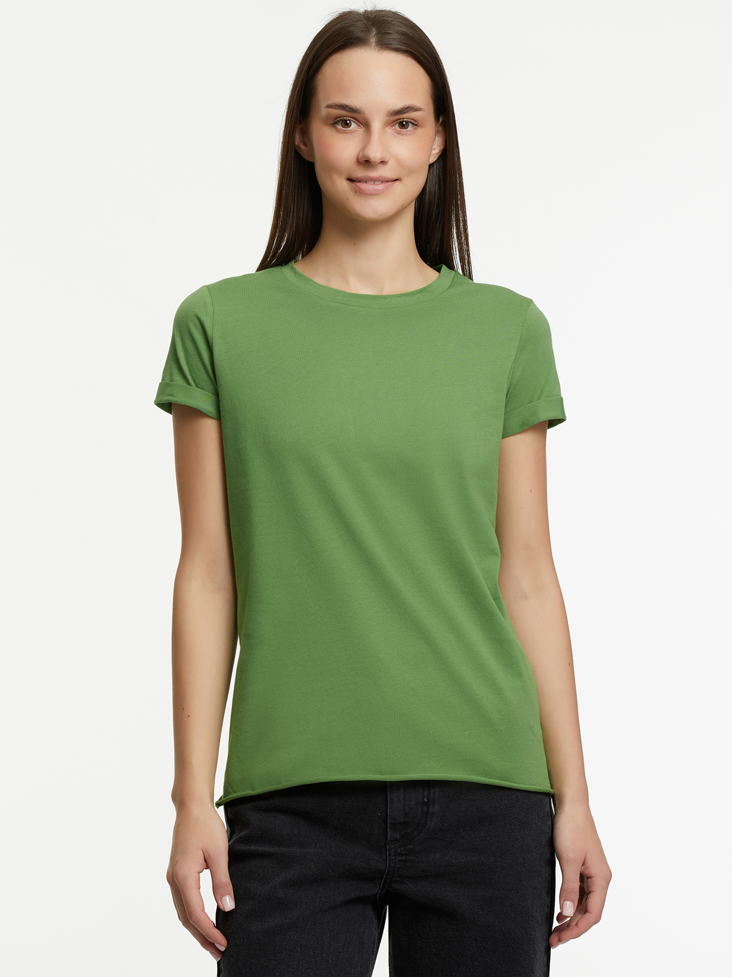 Футболка женская oodji 14701080 зеленая S, Зеленый, 14701080
Футболка женская oodji 14701080 зеленая S, Зеленый, 14701080