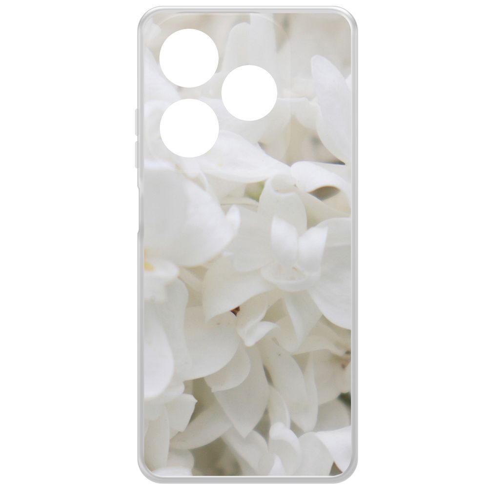 Чехол-накладка Krutoff Clear Case Белые лилии для INFINIX Smart 8 Pro, Прозрачный
Чехол-накладка Krutoff Clear Case Белые лилии для INFINIX Smart 8 Pro, Прозрачный