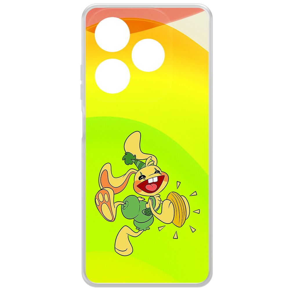 Чехол-накладка Krutoff Clear Case Хаги Ваги - Крольчонок Бонзо для INFINIX Smart 8 Pro, Прозрачный
Чехол-накладка Krutoff Clear Case Хаги Ваги - Крольчонок Бонзо для INFINIX Smart 8 Pro, Прозрачный