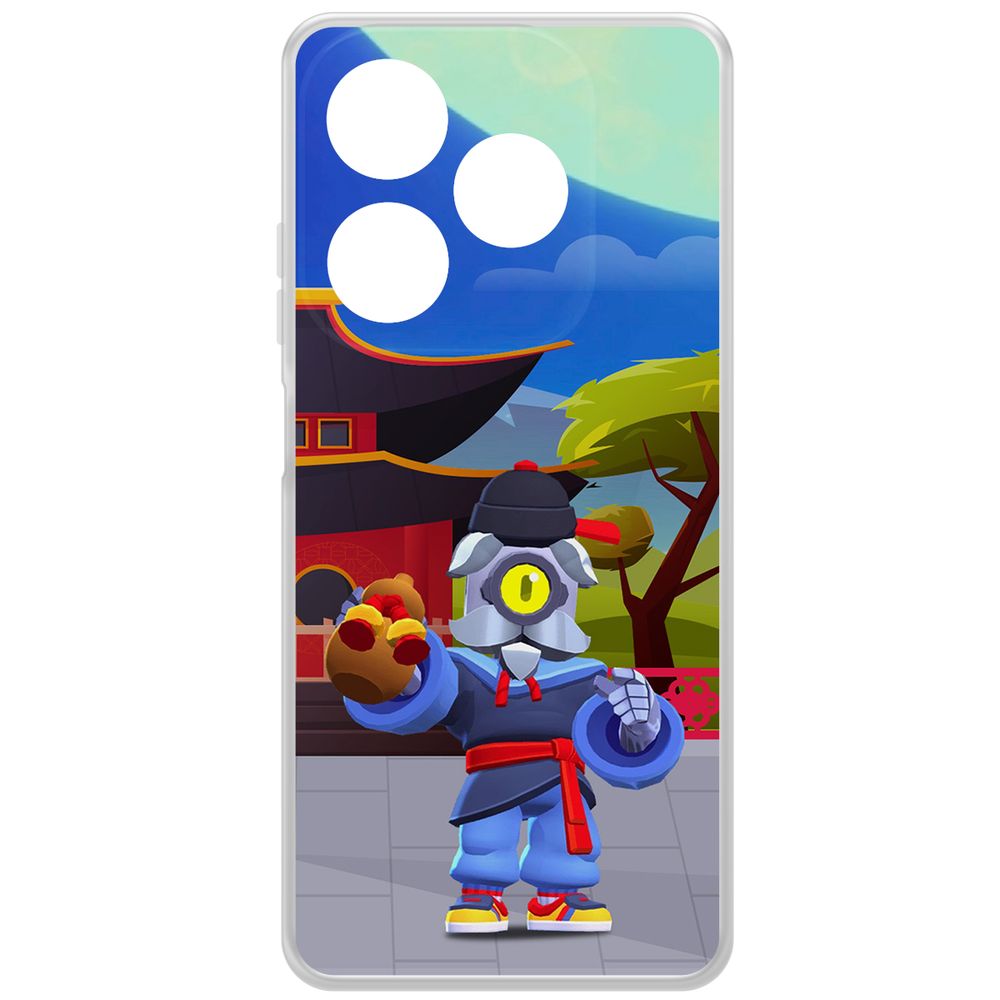 Чехол-накладка Krutoff Clear Case Brawl Stars-Великий Мастер Барли для INFINIX Smart 8 Pro, Прозрачный
Чехол-накладка Krutoff Clear Case Brawl Stars-Великий Мастер Барли для INFINIX Smart 8 Pro, Прозрачный
