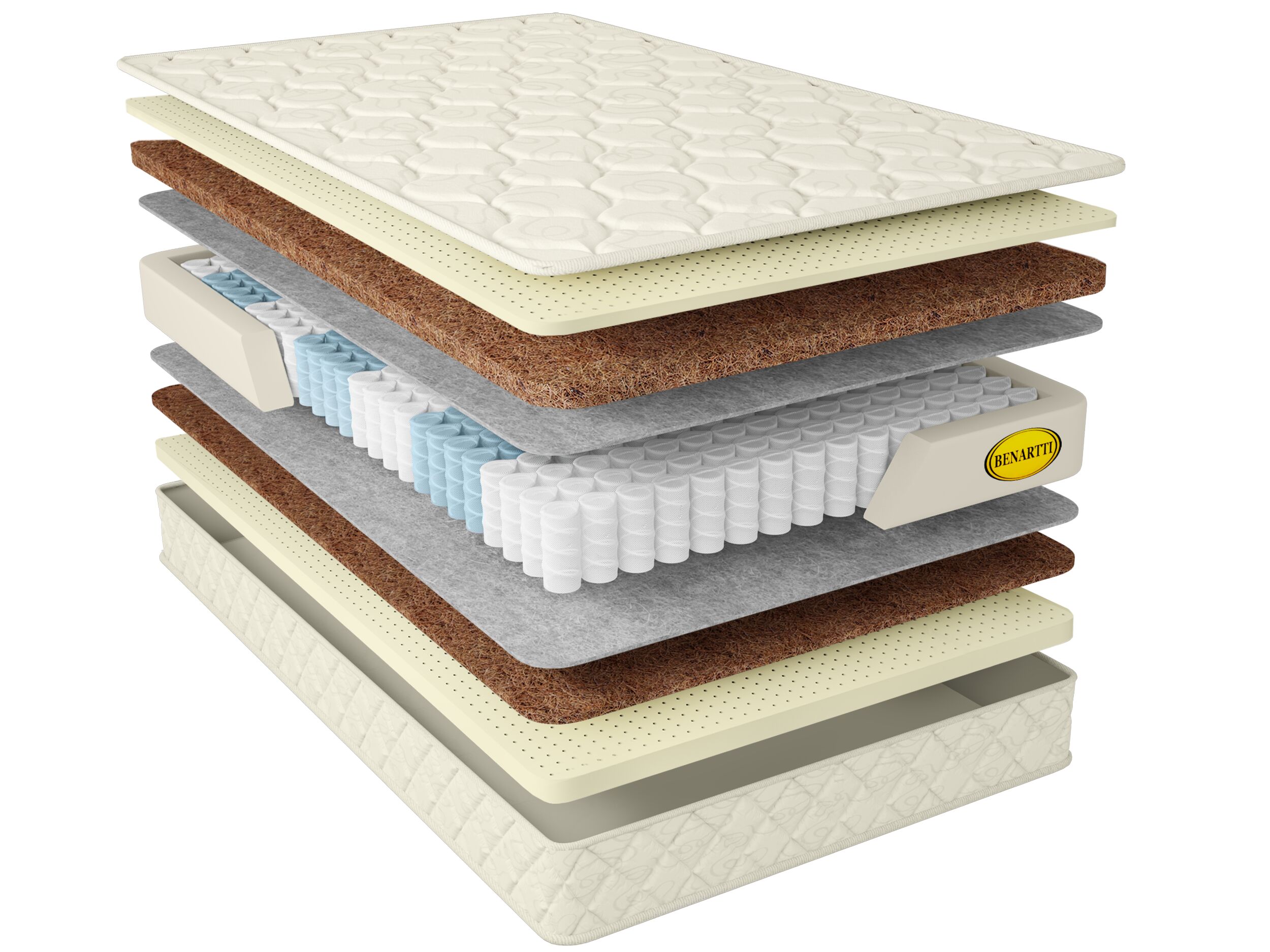 Матрас Benartti Prime Middle TFK 105х170, Белый, Prime Middle TFK 
Матрас Benartti Prime Middle TFK 105х170, Белый, Prime Middle TFK