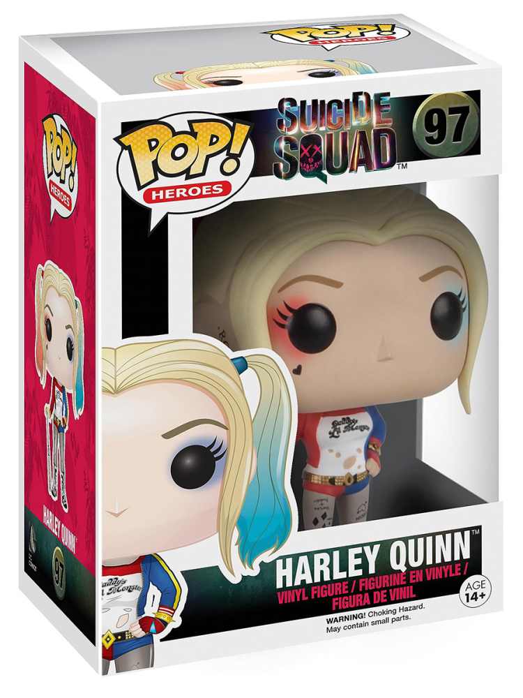 Фигурка POP! Харли Квинн с битой Отряд самоубийц Suicide Squad №97 10 см, Харли Квинн с битой Отряд самоубийц Suicide Squad
Фигурка POP! Харли Квинн с битой Отряд самоубийц Suicide Squad №97 10 см, Харли Квинн с битой Отряд самоубийц Suicide Squad