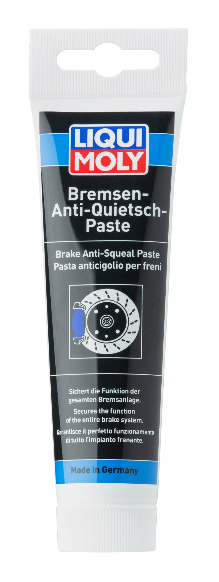 Синтетическая смазка для тормозной системы LIQUI MOLY 3077 Bremsen-Anti-Quietsch-Paste
Синтетическая смазка для тормозной системы LIQUI MOLY 3077 Bremsen-Anti-Quietsch-Paste
