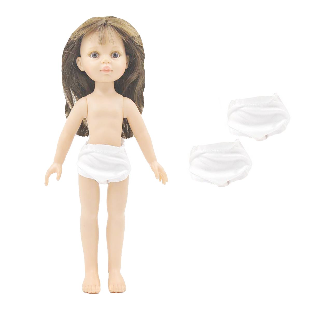 Трусы панталончики Dolls Accessories для кукол ростом 30 35 см 2 штуки, Разноцветный 
Трусы панталончики Dolls Accessories для кукол ростом 30 35 см 2 штуки, Разноцветный