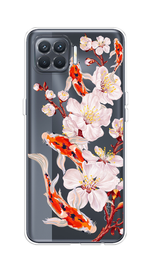 Чехол на Oppo Reno 4 Lite/A93 "Карпы и сакура", Оранжевый;розовый;бежевый;прозрачный, 255350-1
Чехол на Oppo Reno 4 Lite/A93 "Карпы и сакура", Оранжевый;розовый;бежевый;прозрачный, 255350-1
