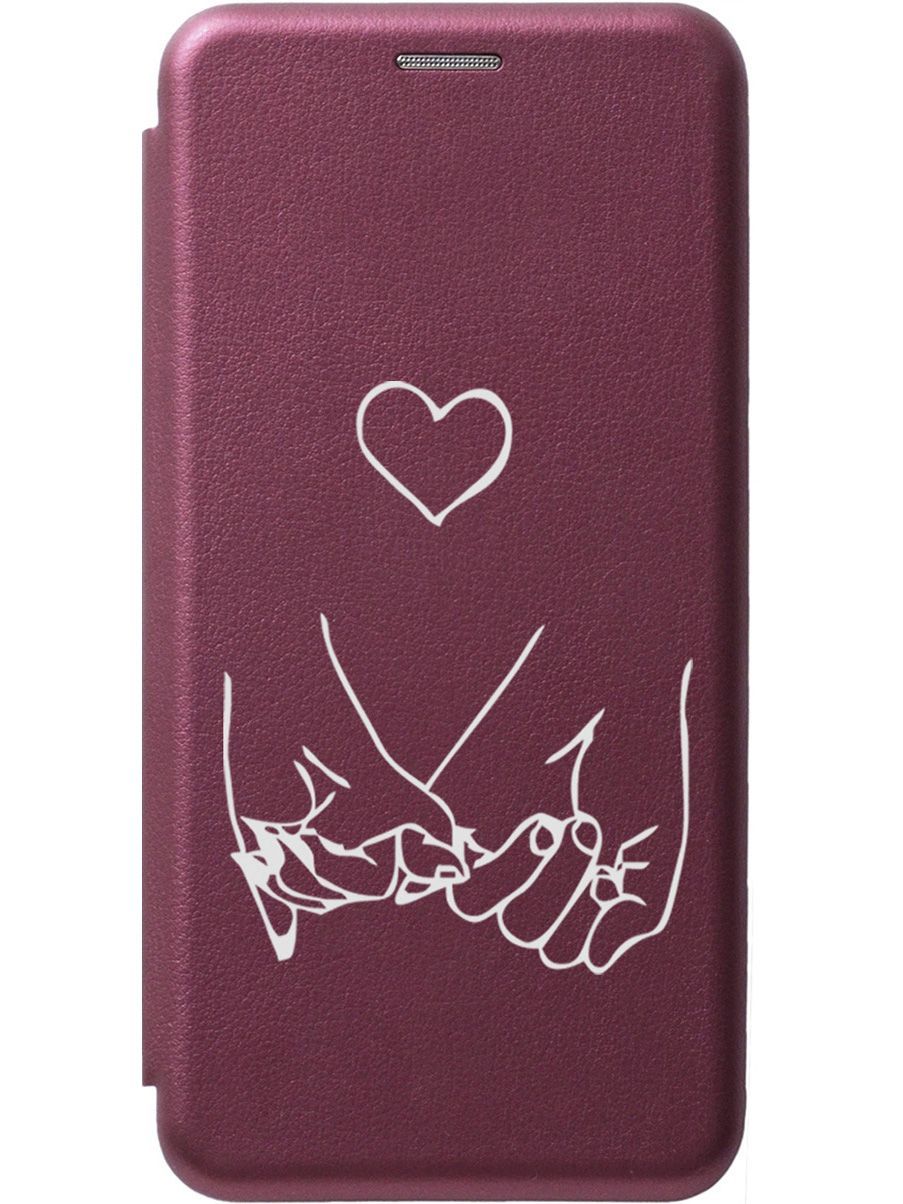 Чехол-книжка на realme C30 с 3D принтом "Lovers Hands W" бордовый, Красный;белый, 1567500
Чехол-книжка на realme C30 с 3D принтом "Lovers Hands W" бордовый, Красный;белый, 1567500