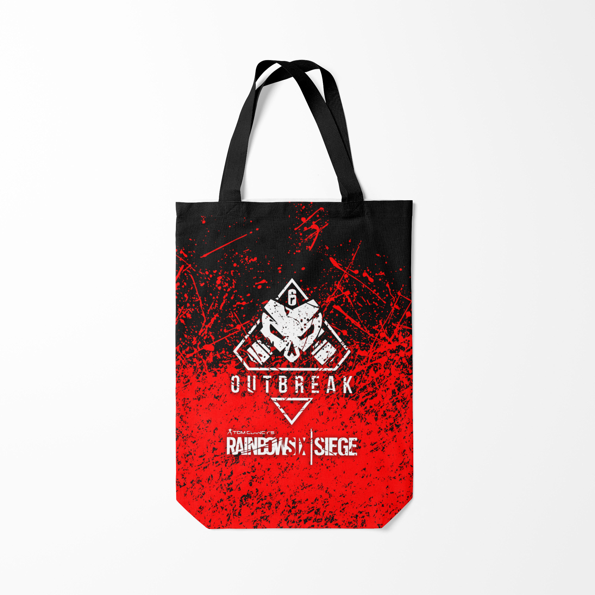 Сумка шoппер унисекс Burnettie RAINBOW SIX SIEGE OUTBREAK, черный; красный, RAINBOW SIX SIEGE OUTBREAK
Сумка шoппер унисекс Burnettie RAINBOW SIX SIEGE OUTBREAK, черный; красный, RAINBOW SIX SIEGE OUTBREAK