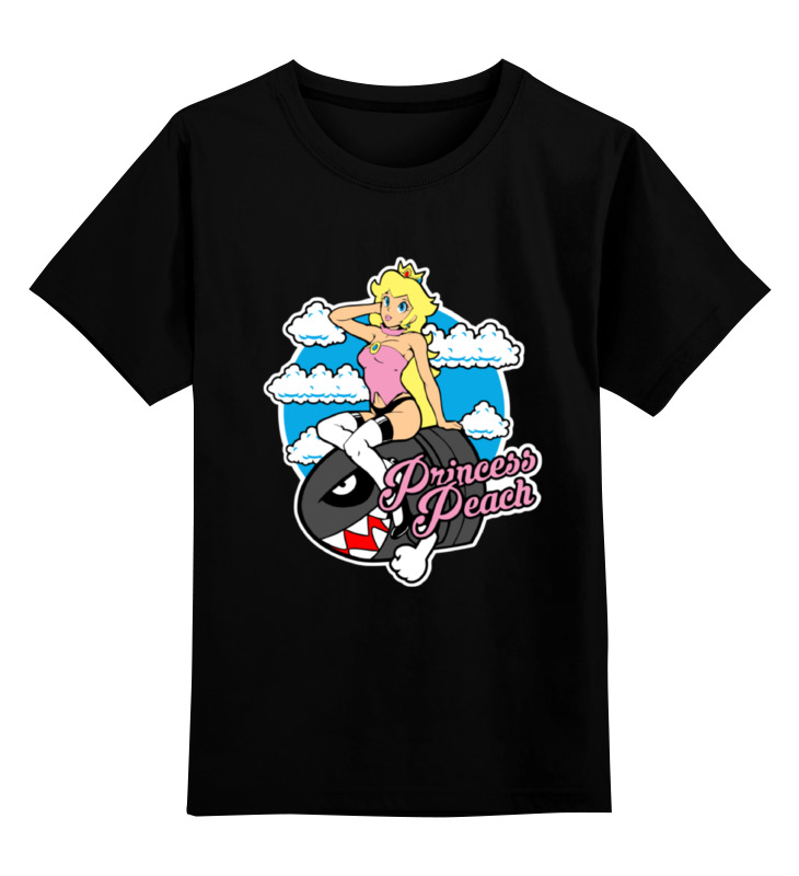 Футболка детская Printio Princess peach (mario) цв. черный р. 128, Princess peach (mario)
Футболка детская Printio Princess peach (mario) цв. черный р. 128, Princess peach (mario)